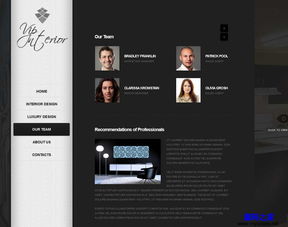 创意无限，个性定制 室内装饰个性设计公司网页模板演示